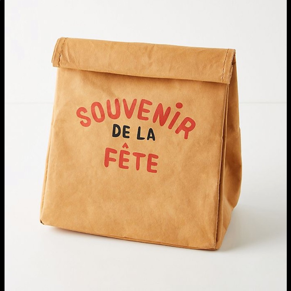 Anthropologie Clare V insulated Lunchbag new 🌟🌟 - Picture 2 of 6